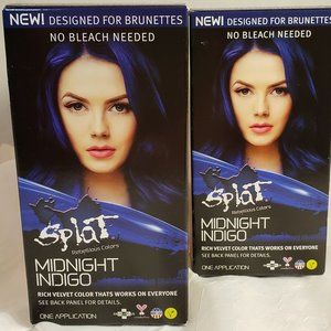 Splat Midnight Indigo for Brunettes Hair Color Kit